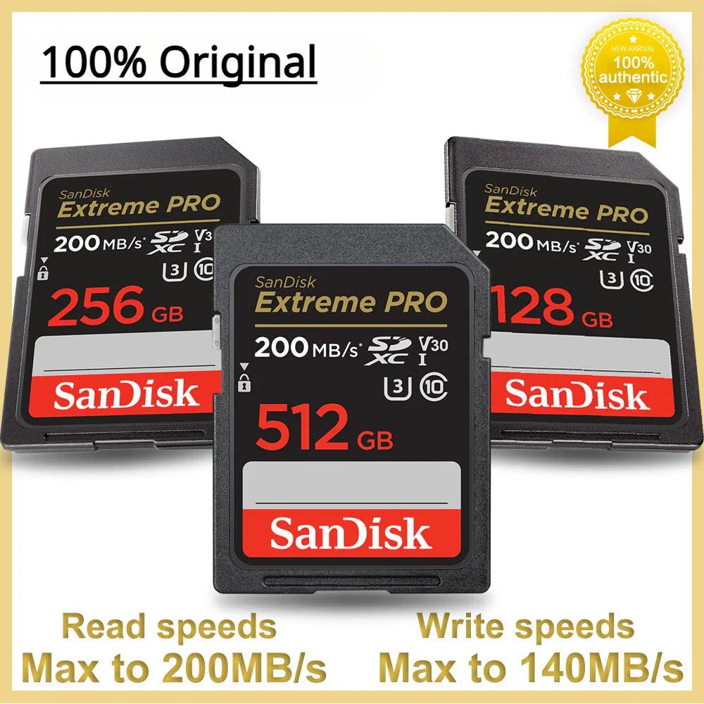 SanDisk Extreme PRO SD Card: Ultimate 4K UHD Video Memory Boost  ourlum.com   