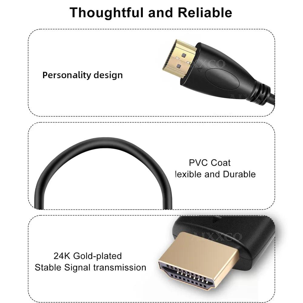 Gold Plated HDMI Cable: Premium 1080p 3D Video Cables for HDTV  ourlum.com   