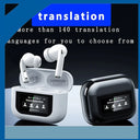 Real-Time New Voice Translation Earbuds 80 Languages Wireless Bluetooth 5.0 Headset