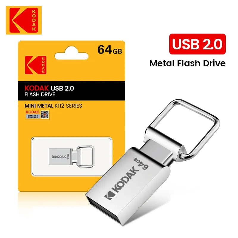 KODAK Super Mini Metal USB Flash Drive: High-Speed Memory Stick  ourlum.com 32GB  