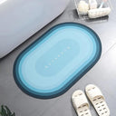 Absorbent Shower Bath Mat: Ultimate Water Absorption & Anti-Slip Safety  ourlum.com C-Green 40x60cm 