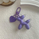 Balloon Dog Acrylic Keychain Set - Fun Accessories for Women & Couples  ourlum.com Purple  