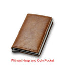 Carbon Fiber Slim Aluminum Men Wallet 2023 RFID Card Holder