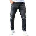 Men's Jeans Stretch Slim Fit Trousers Casual Denim Pants