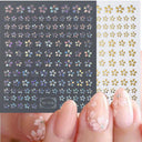 3D Sakura Blossom Nail Art Stickers for Elegant DIY Designs