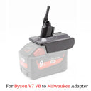 Adapter For Makita Dewalt Milwaukee 18V Battery Converter To Dyson V6 V7 V8