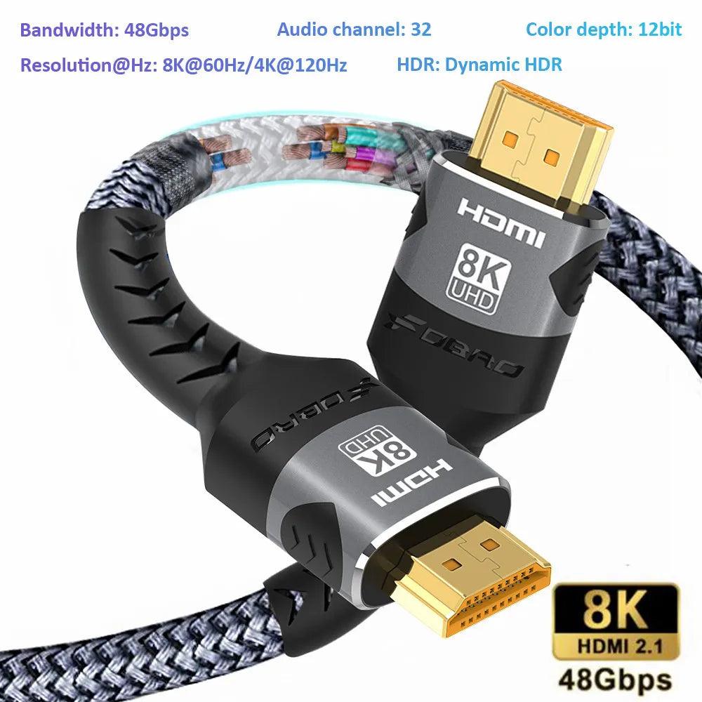 8K HDMI Cable: Elevate Your Viewing Experience with Dynamic HDR Technology  ourlum.com   