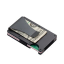 RFID Card Holder With Money Clip Wallets For Men Luxury