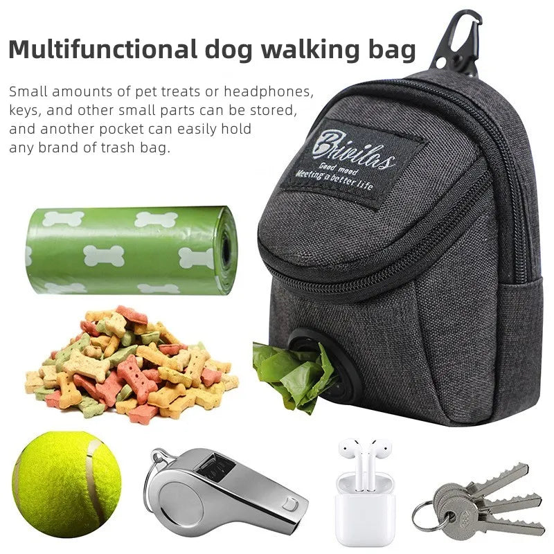 Dog Training Treat Bag: Outdoor Pet Pouch for Puppy Snacks  ourlum.com   