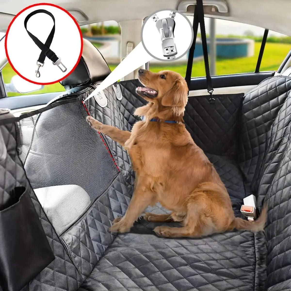 Dog Car Seat Cover Mattresses Waterproof Pet Transport Puppy Carrier Car Backseat Protector Mat Car Hammock For Small Large Dogs