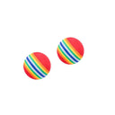 Rainbow Interactive Pet Toy Ball for Cats and Dogs