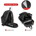 Versatile Waterproof Motorcycle Backpack and Helmet Bag