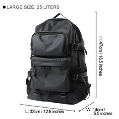 Large Capacity Casual Men's Backpack for 17-Inch Laptops – Stylish Travel & School Bag