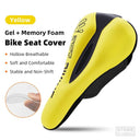 Comfortable Soft Gel Memory Foam Bicycle Seat Cover - 6 Colors