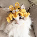 Decoration Cute Flower Cat Hat Funny Cosplay Headgear Pet