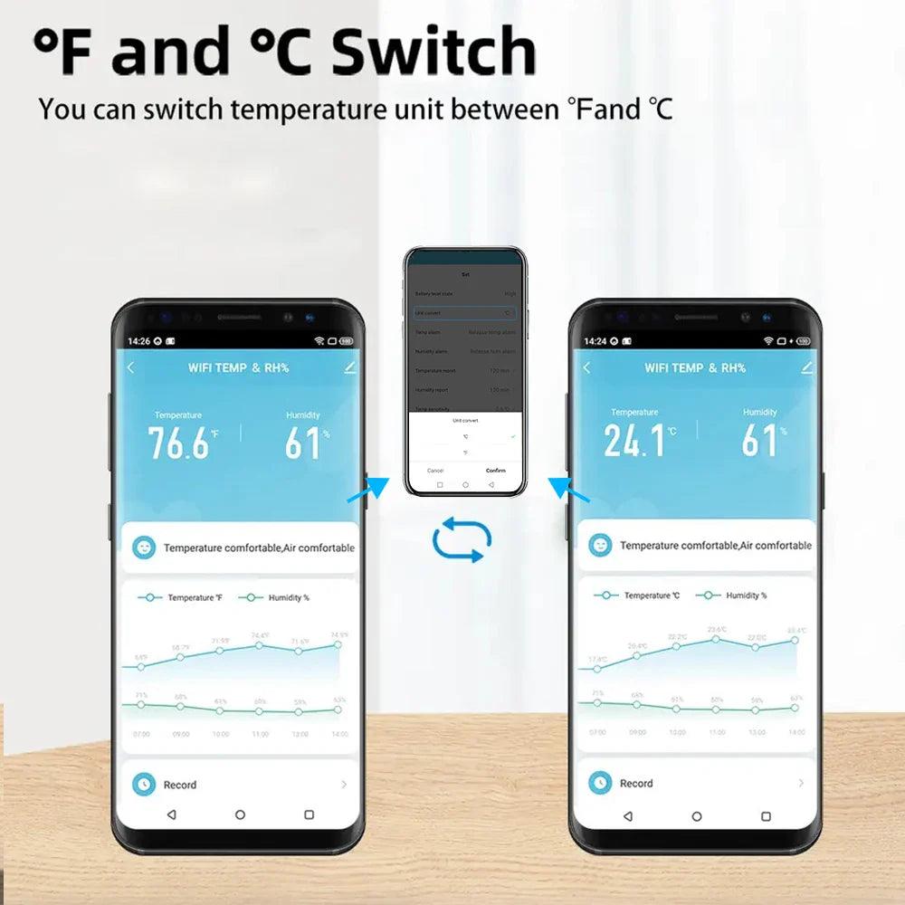 Smart Indoor Sensor with Remote Monitoring: Ultimate Home Climate Control  ourlum.com   