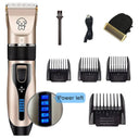 Cordless Pet Hair Clippers Professional Grooming Kit