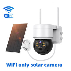 Solar-Powered Outdoor Security Camera: Wireless Surveillance with Smart Detection