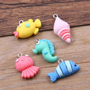 Fruit Animals & Candy Resin Charms for DIY Jewelry Making