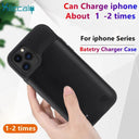 Xilecaly Battery Case For iPhone 15 Pro Max 13 14 Pro 12 Mini Power Bank Charging Charger Cover for iPhone XS Max XR 6s 7 8 Plus  ourlum.com   