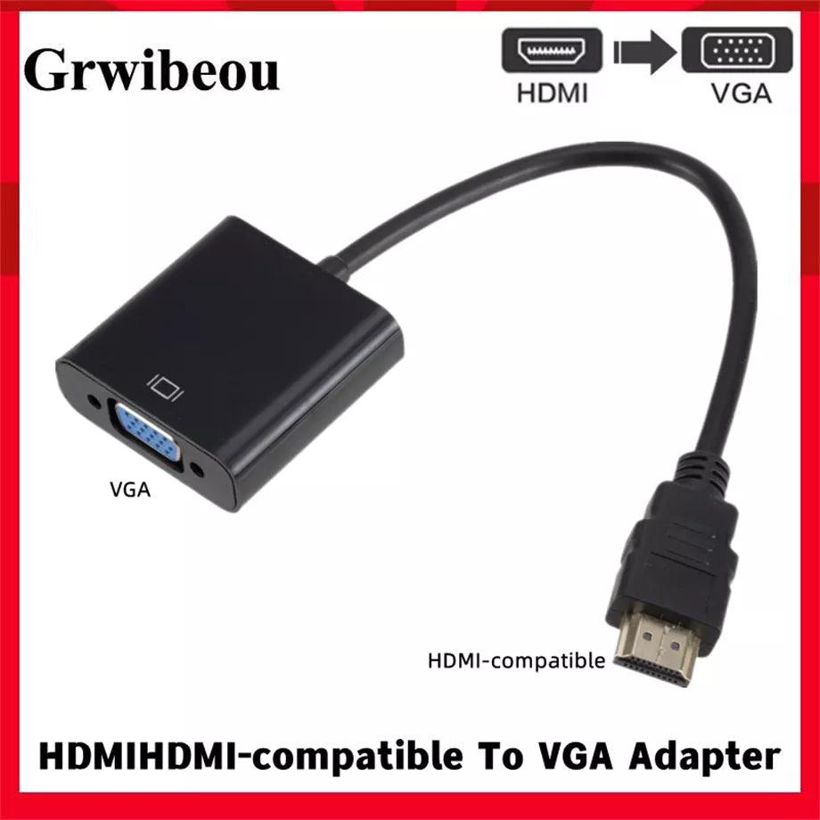 HDMI to VGA Cable Adapter: Enhance Viewing Experience  ourlum.com   