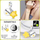 Luminous Firefly Star Dog Charm Beads Enchanting Bracelet