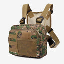 Multi-function Tactical Vest Unisex Chest Rig Bag Fashion Men's Hip-hop Streetwear Chest Bags Waterproof Oxford Sport Backpack  ourlum.com Green Camo  