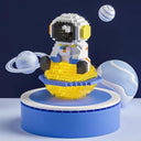 Space Astronaut Building Blocks Set with Light - Creative DIY Toys  ourlum.com   