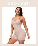 GUUDIA Seamless Open Crotch Shapewear Bodysuit for Tummy Control & Butt Lifting