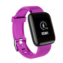 Smartwatch Y68: Ultimate Fitness Companion for Active Lifestyle  ourlum.com Purple 116Plus  