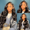 40-Inch Luxury Body Wave HD Lace Front Human Hair Wig