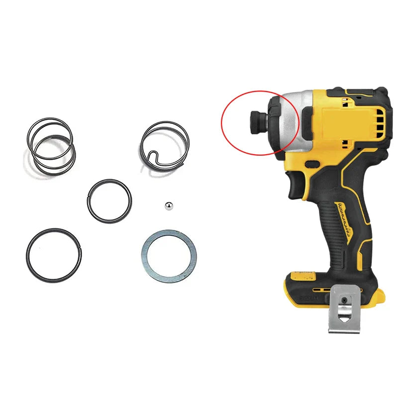 6-Piece Spring Kit for Dewalt DCF885/DCS886 Impact Wrench Repair & Maintenance