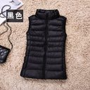 2023 New Women Sleeveless Slim Ultra Light Down Jacket