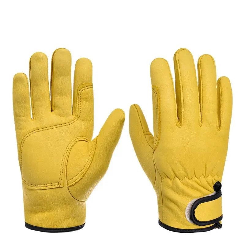 Sheepskin Leather Gloves: Ultimate Safety & Protection for Work & Sports  ourlum.com   