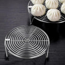 Versatile Stainless Steel Steamer Rack for Air Fryers