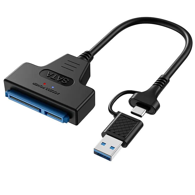 High-Speed SATA to USB Adapter: SSD/HDD Converter with UASP Support  ourlum.com   