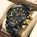 LIGE Men's Ultimate Multi-Function Sports Watch Powerhouse of Style