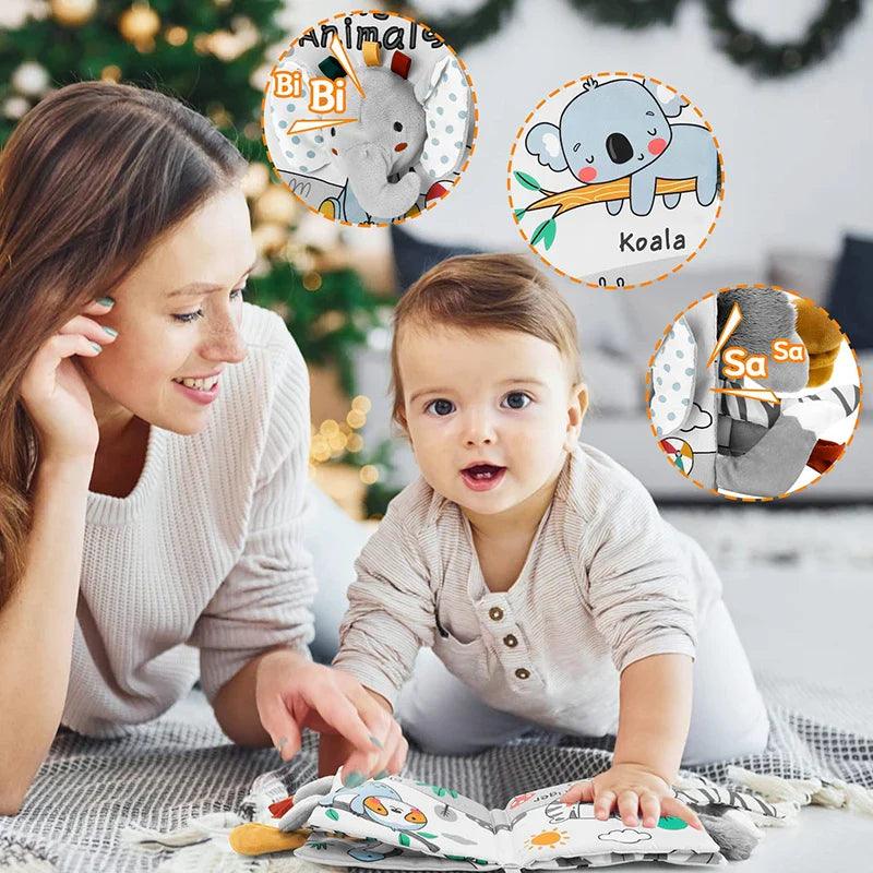 Soft Baby Books: Interactive Sensory Learning Stroller Toys for Infants  ourlum.com   