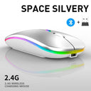 Bluetooth Wireless RGB Gaming Mouse for Laptop PC Mac