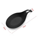 Heat Resistant Silicone Spoon Rest and Kitchen Utensil Organizer