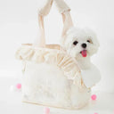 Onecute Floral Lace Puppy Carrier for Cute Chihuahuas