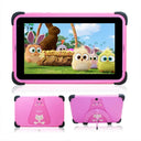 Dropshipping 7'' Kids Tablets for Chidren Android 11 1024*600 HD Ouad Core Dual Wifi 2GB 32GB Educational Tablet for Kids Gift  ourlum.com Pink tablet us 