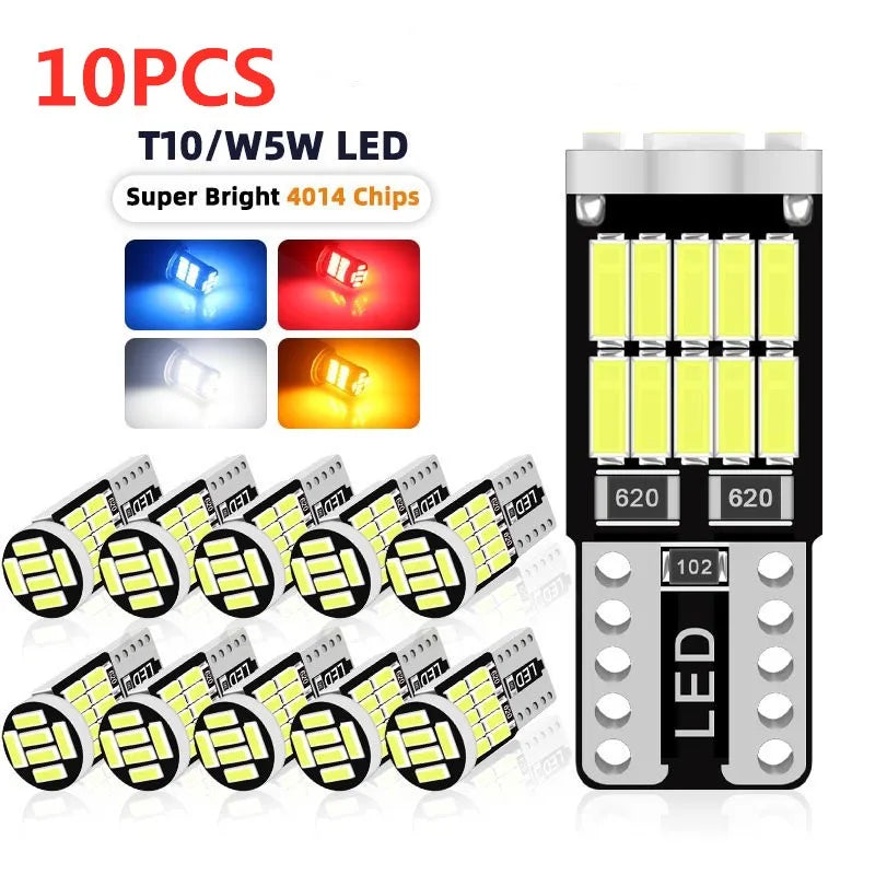 T10 LED Canbus Car Interior Light - Upgrade Your Driving Experience  ourlum.com Blue 2pcs 