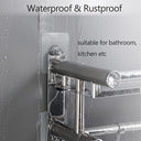 Heavy Duty Adhesive Wall Hooks for Kitchen and Bathroom Organization  ourlum.com   