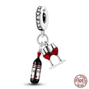 Charming Sterling Silver Red Heart Beads for Pandora Gifts