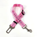 Dog Car Safety Harness: Adjustable Reflective Nylon Seatbelt for Pet Travel  ourlum.com pink  