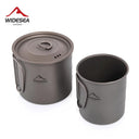 Titanium Camping Mug - Lightweight Outdoor Travel Cup