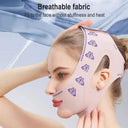 Double-Deck Face Slimming Bandage Face Lifting Belt