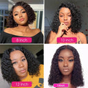 Premium Brazilian Deep Wave Bob Wig Luxurious Remy Hair