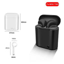 i7 Mini TWS Bluetooth Earbuds Wireless Sound with Voice Alerts